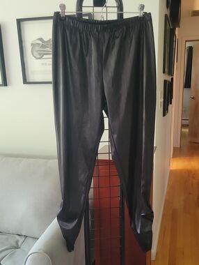 Mix 'N Mingle 1980s Pants Medium Black Vintage